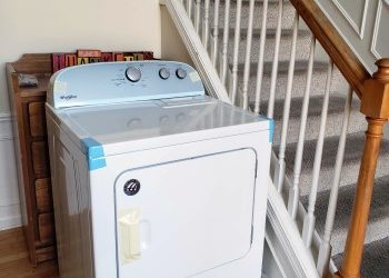 Why is there a dryer in my entryway? . . . Procrastination! :D